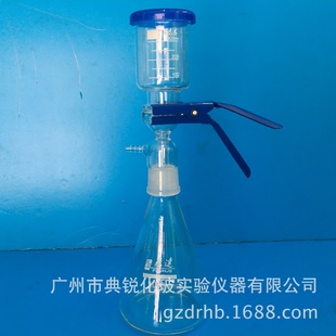 置溶剂过滤器抽滤装 厂价供应砂芯过滤装 置500ml1000ml2000ml