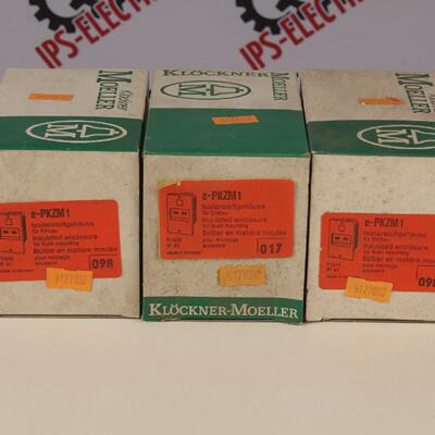 Klockner Moeller ePKZM1 3 pieces for flush mounting  6 month