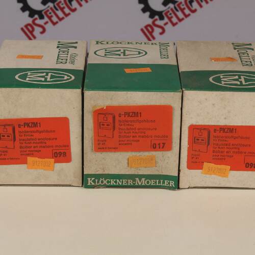 Klockner Moeller ePKZM1 3 pieces for flush mounting  6 month