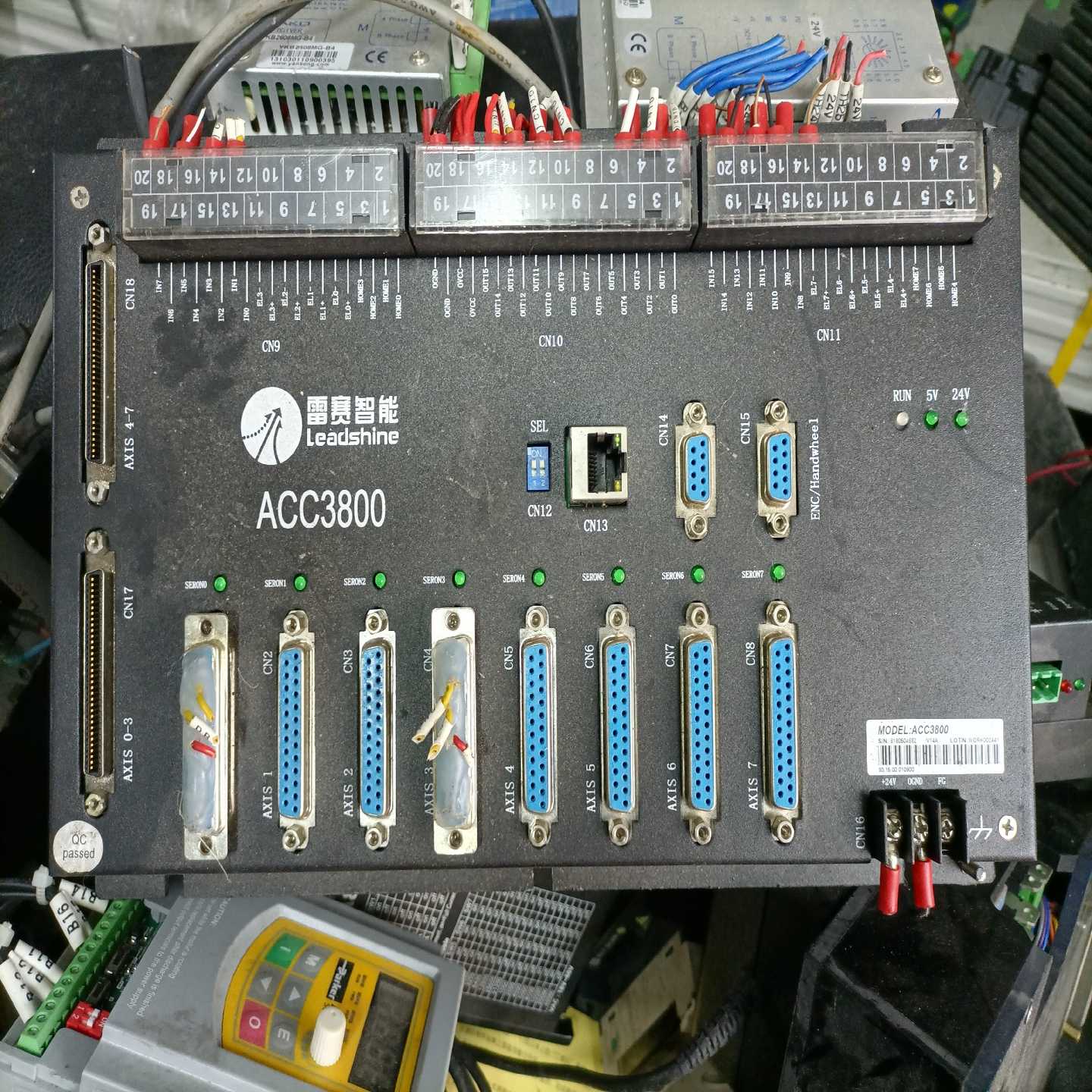 班美萝雷赛8轴运动控制卡，ACC3800，现货一台，原装拆机，功能--