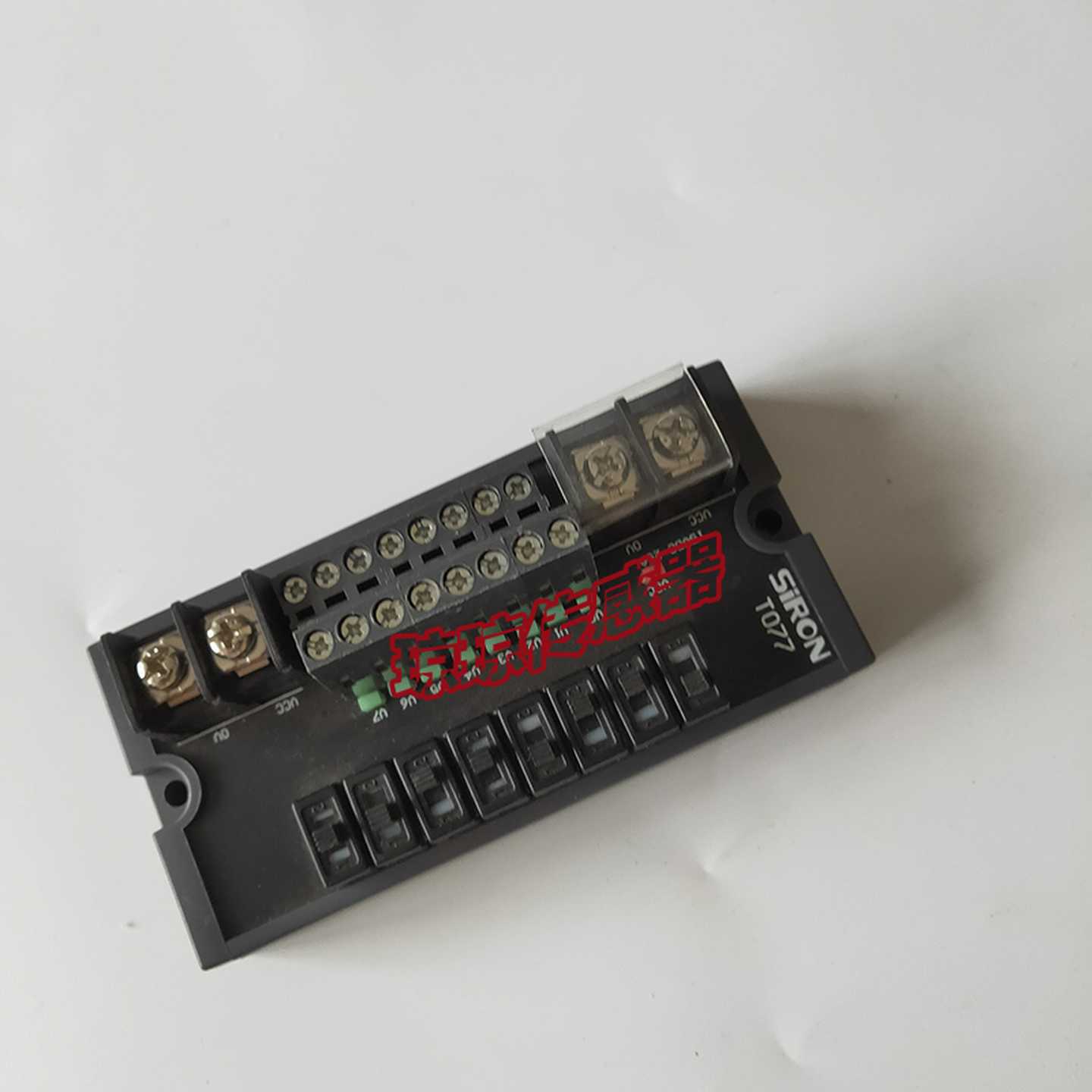 胜蓝SIRON原装直流24V2A自恢覆保险8路电源分配模块端子台T077