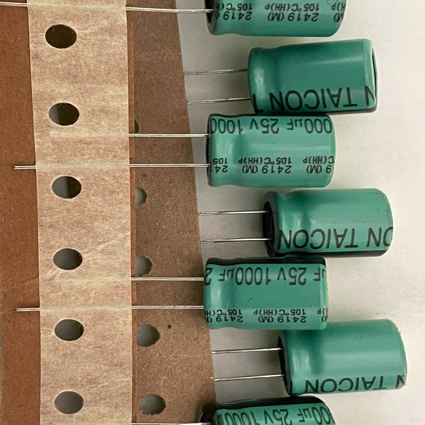 议价370个25v1000uf全新正品TAICON台控电解电现货/v维修