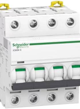 A9F79432施耐德iC60N 4P 25A 32A C微型断路器A9F79425
