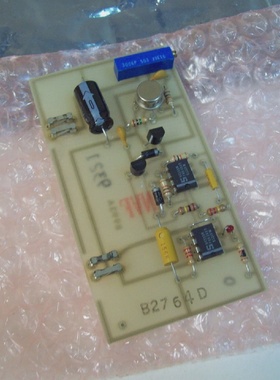 BANNER B2764D PC CIRCUIT BOARD AMP CARD UNIT  NEW  FREE SHIP
