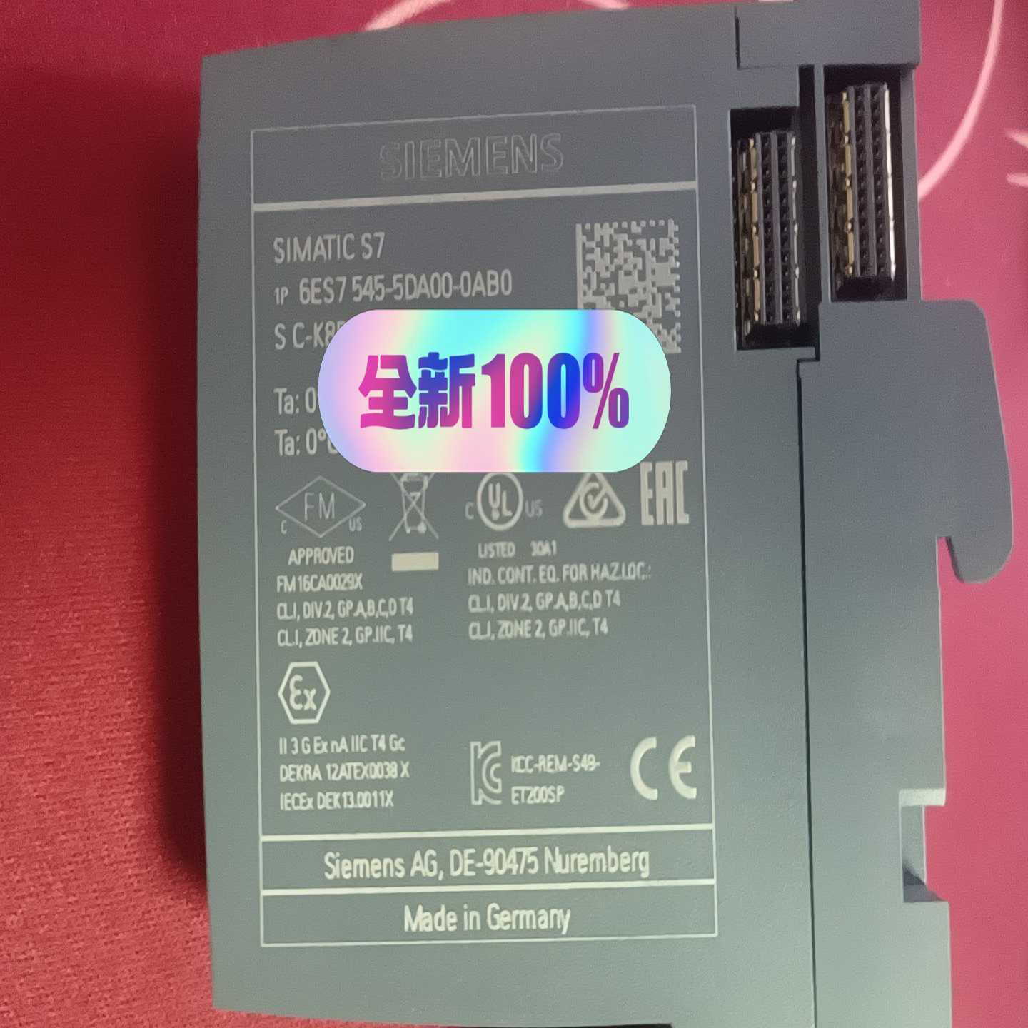 【议价】6ES7545-5DA00-0AB0裸机，成色从新，适用