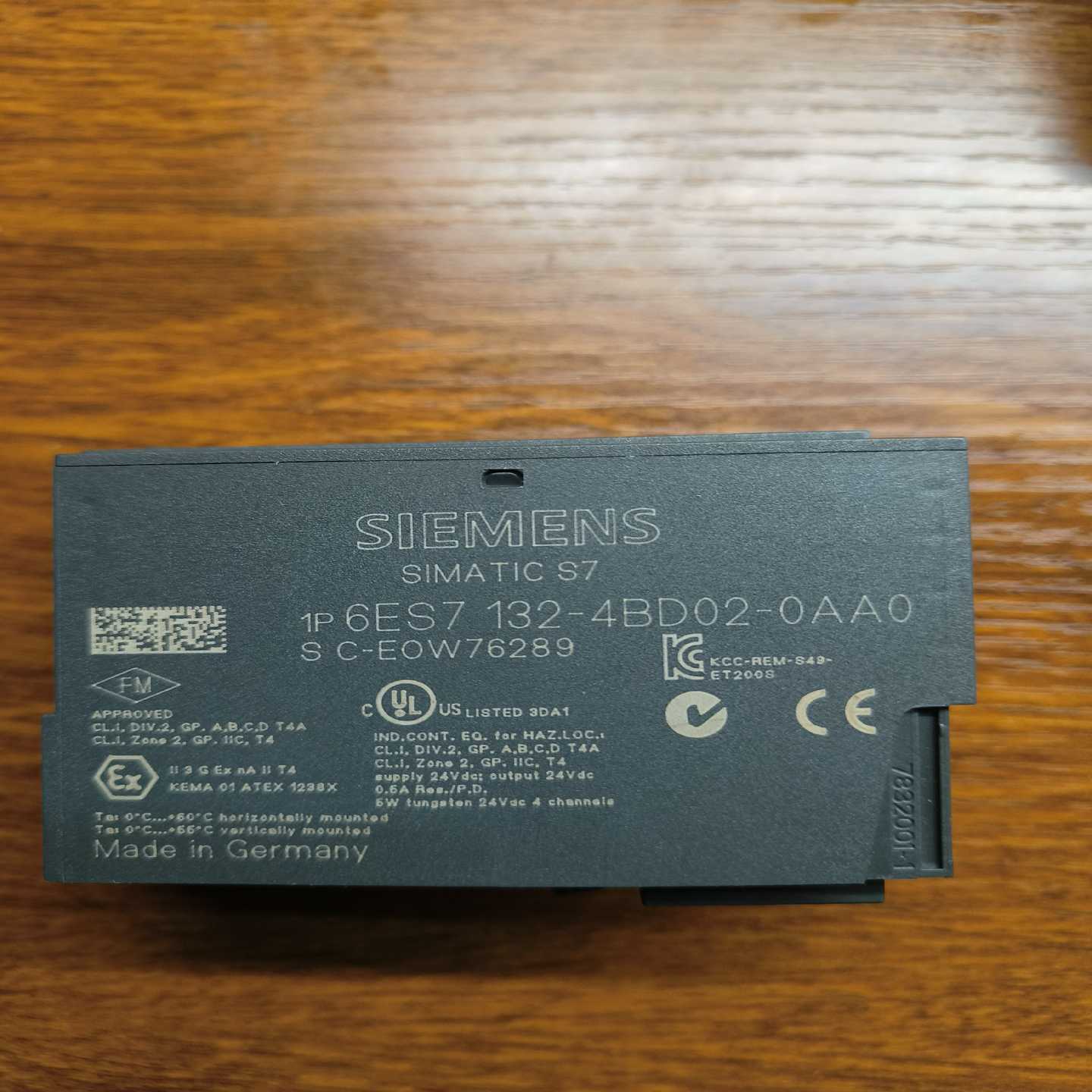 西门子6ES7132-4BD02-0AA0，拆机，功能完好