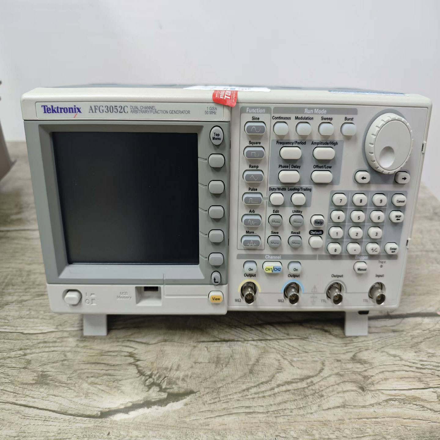 询价泰克AFG3052C函数信号发生器，两通道，质量一流，保证过