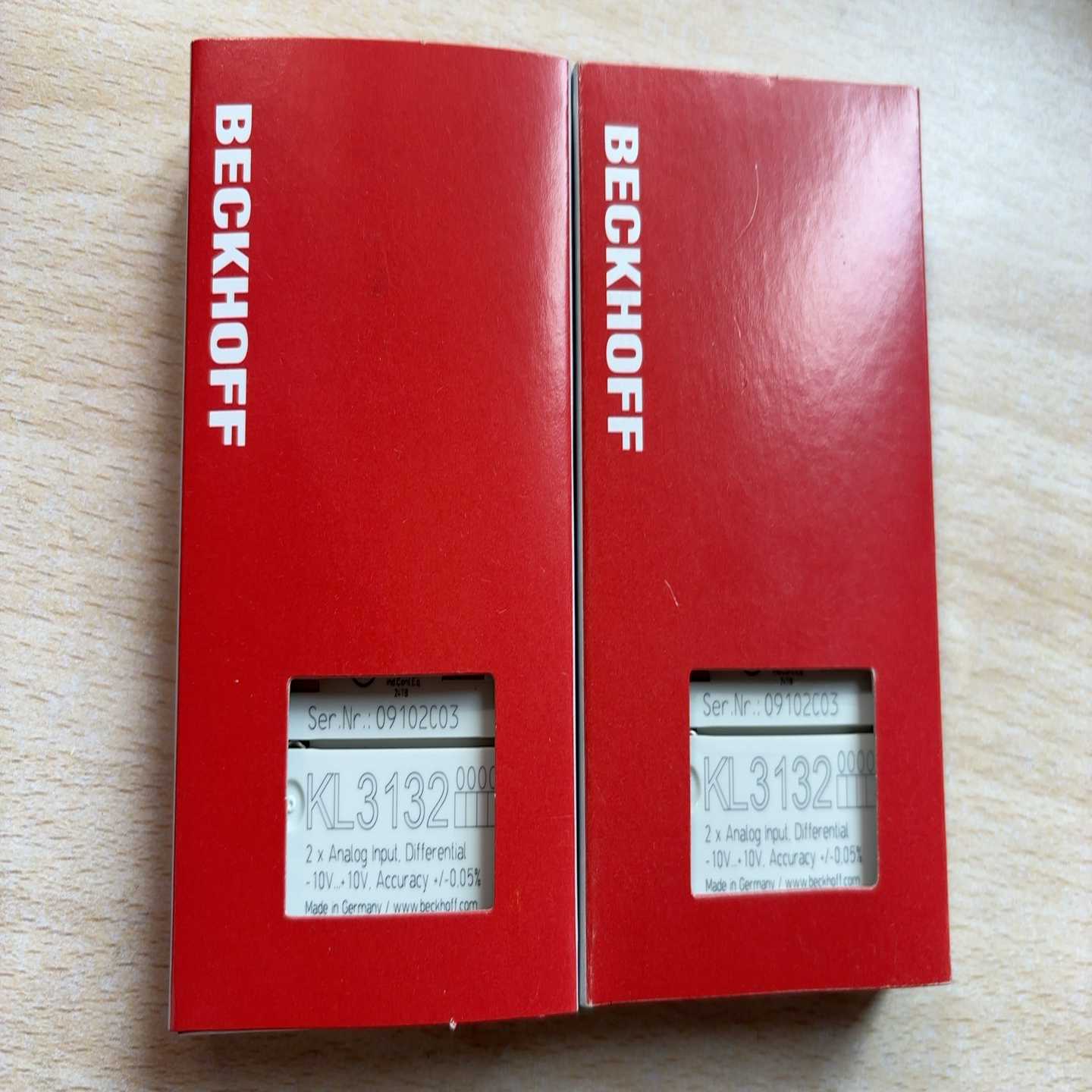 倍福模块KL3132原装正品包装齐全实物拍摄现货