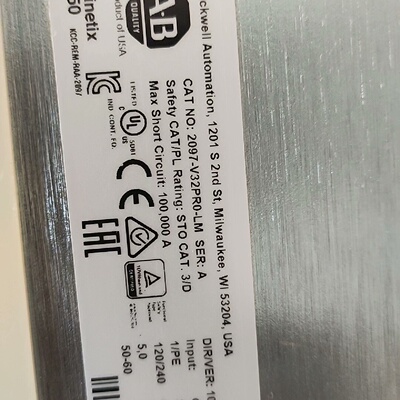 询价-AllenBradley AB 2097V32PR0L