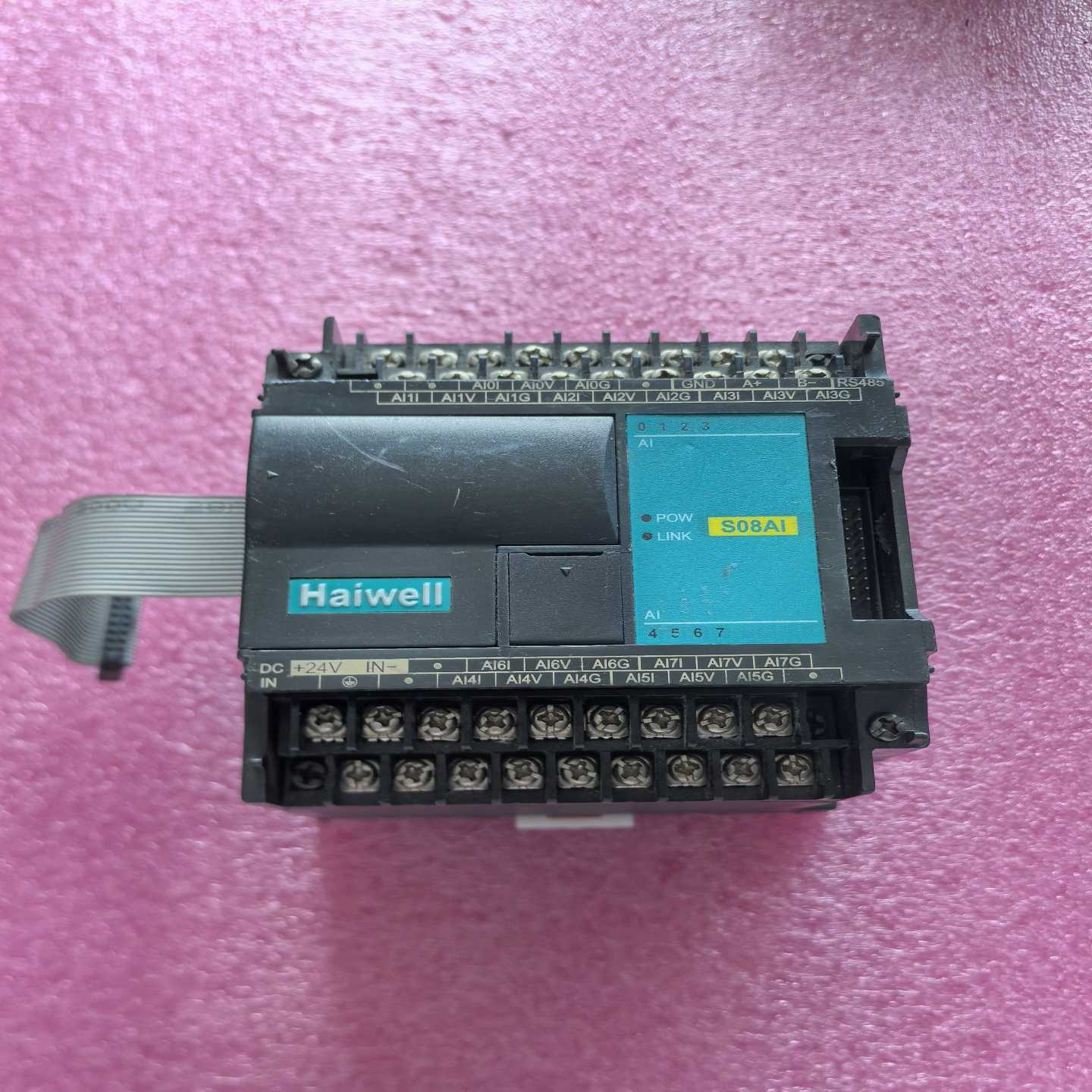 原装拆机海为模拟量模块S08AI8路模拟量输入包功能正常实议价商品