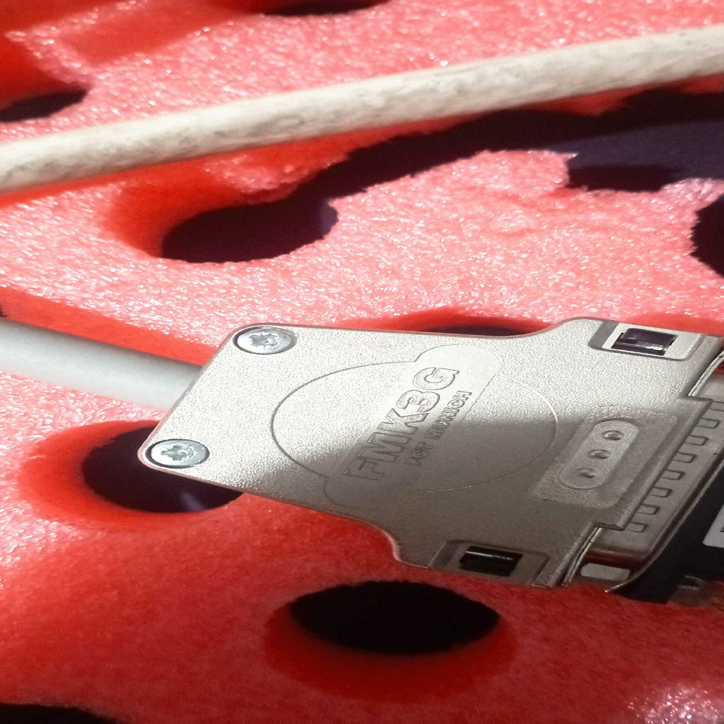 原装FMK3G屏蔽式FCTMUNCHEN，铝合金外壳，头