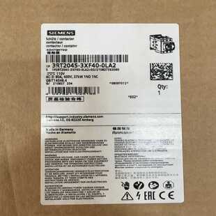 3XF40 接触器3RT2045 0LA2适用 议价