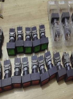 议价富士平头带灯按钮AH165-2SFLE3,实物拍摄，带灯按