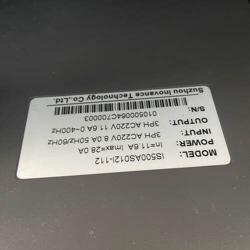 IS500AS012I-112 汇川驱动器--议价商品