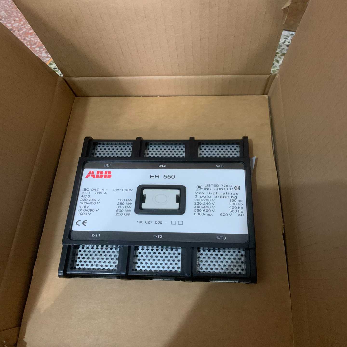 库存EH接触器EH800EH550EH3询价