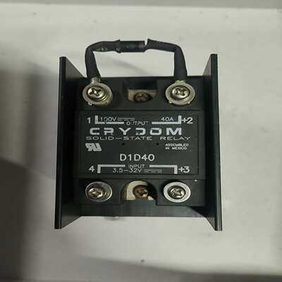 CRYDOM快达固态继电器，D1D40，40A，成色新~询价