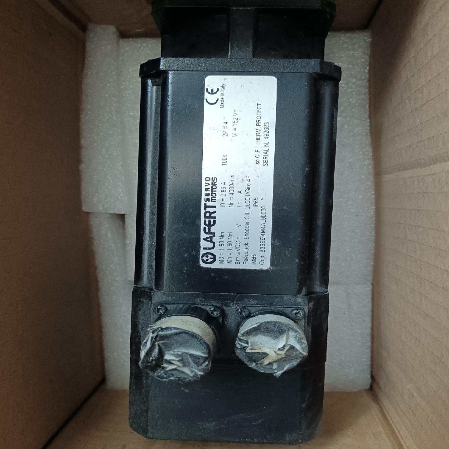 LAFERT伺服电机B36E814M4AL90000一台未使~询价