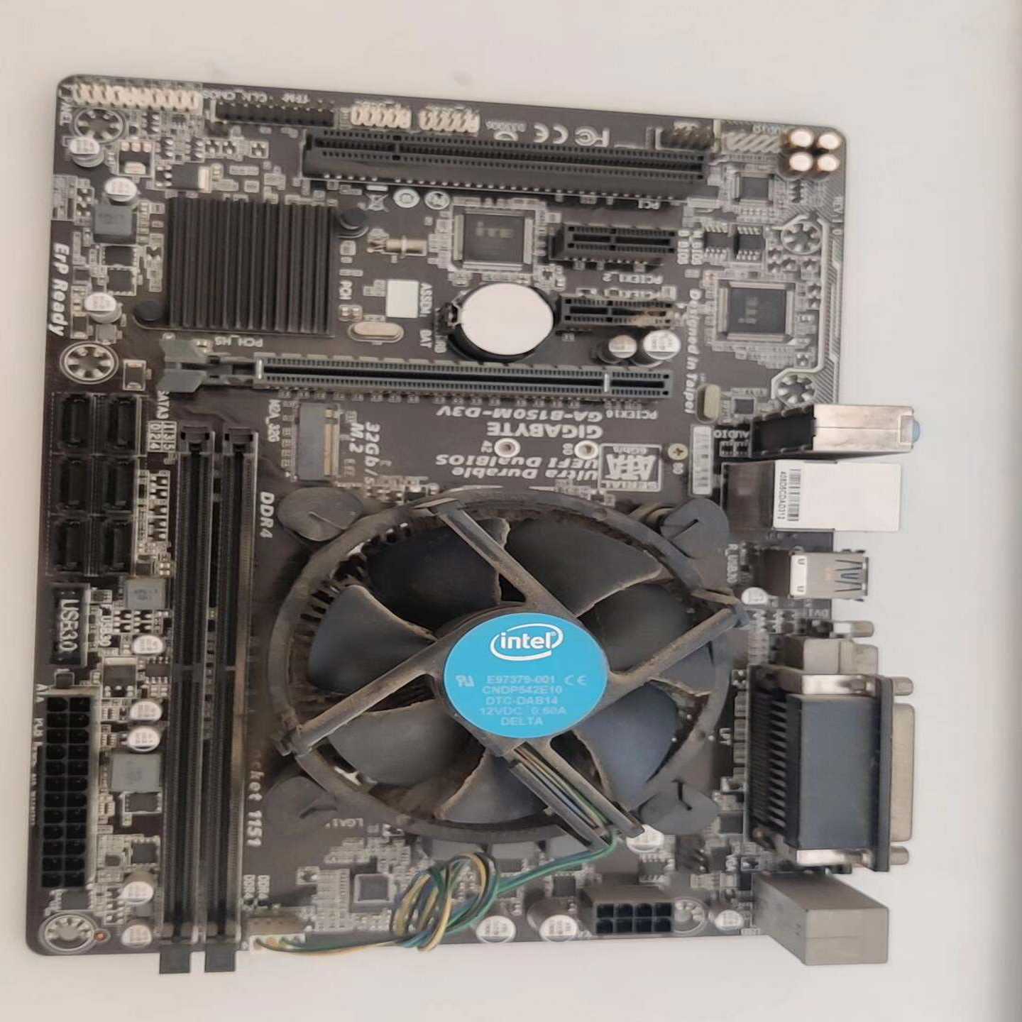 （议价）B150M-D3V主板i36100，个人使用闲置，仅限