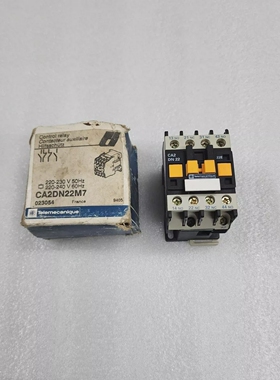 TELEMECANIQUECA2DN22M7CONTROLRELAY023054COILVOLTAGE22
