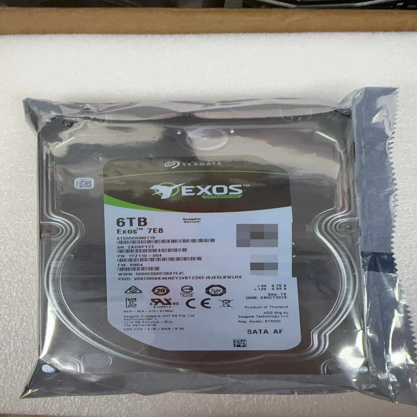 希捷Exos7E86TB企业级硬盘--议价商品