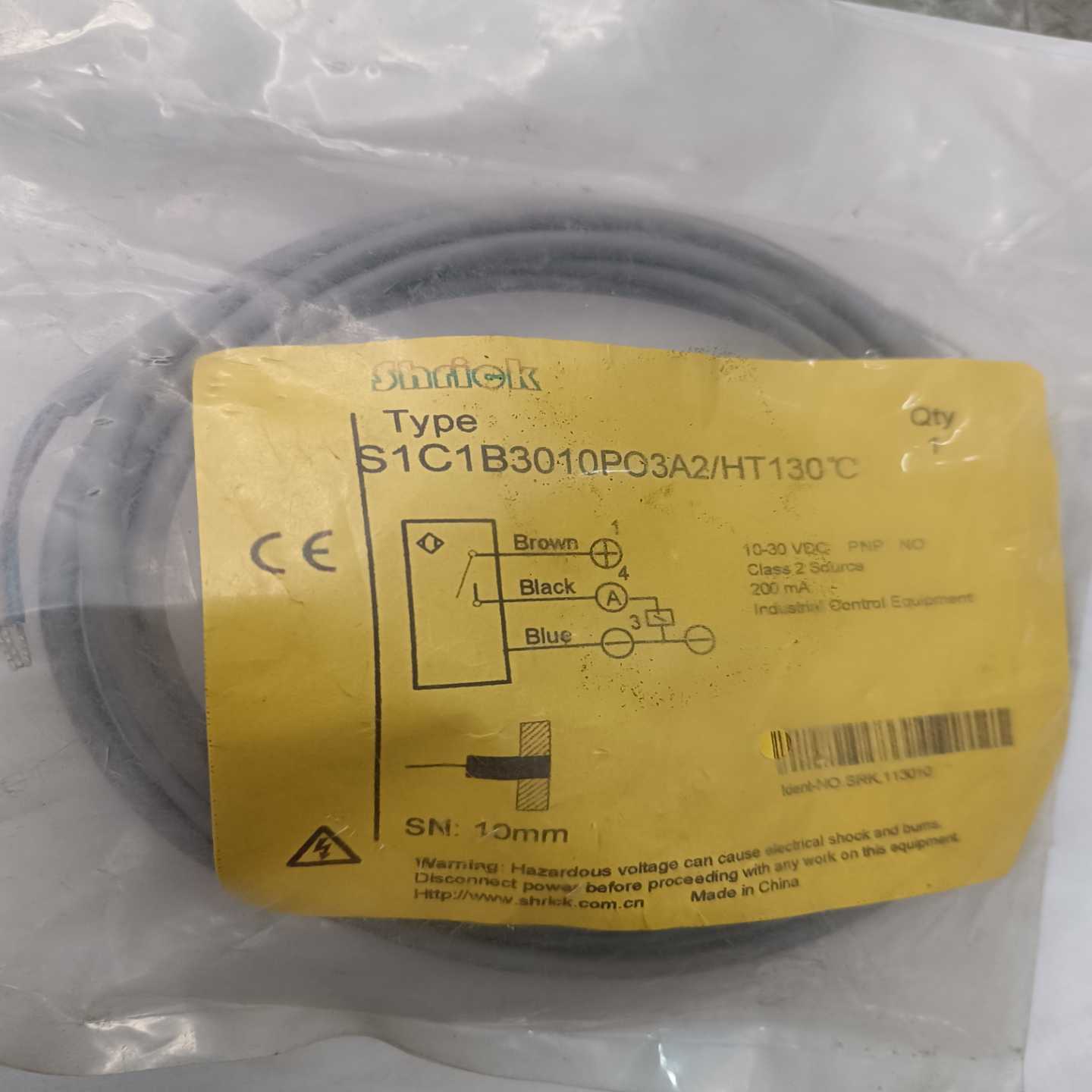 SHRICK施瑞克接近开关S1C1B3010PO3A2传询价