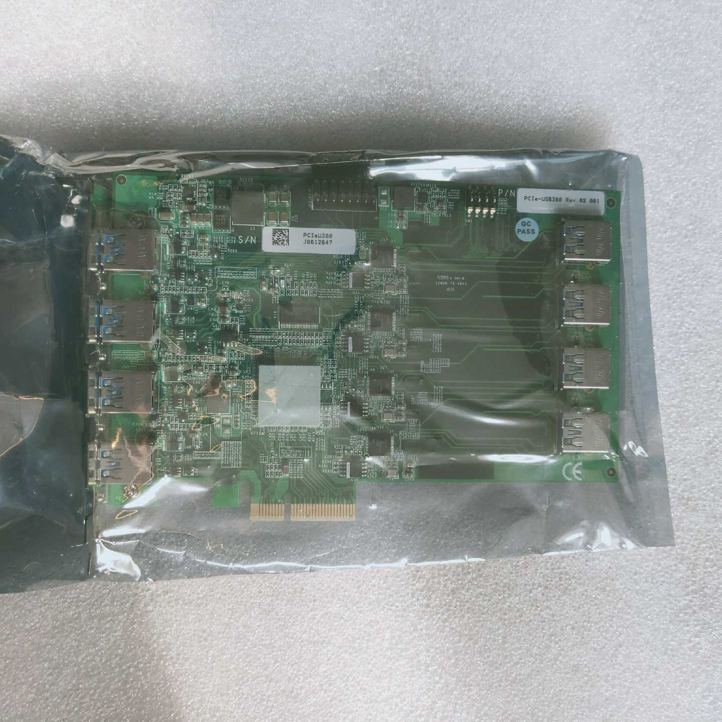PCIe-USB380视觉采集卡外观如图包适用