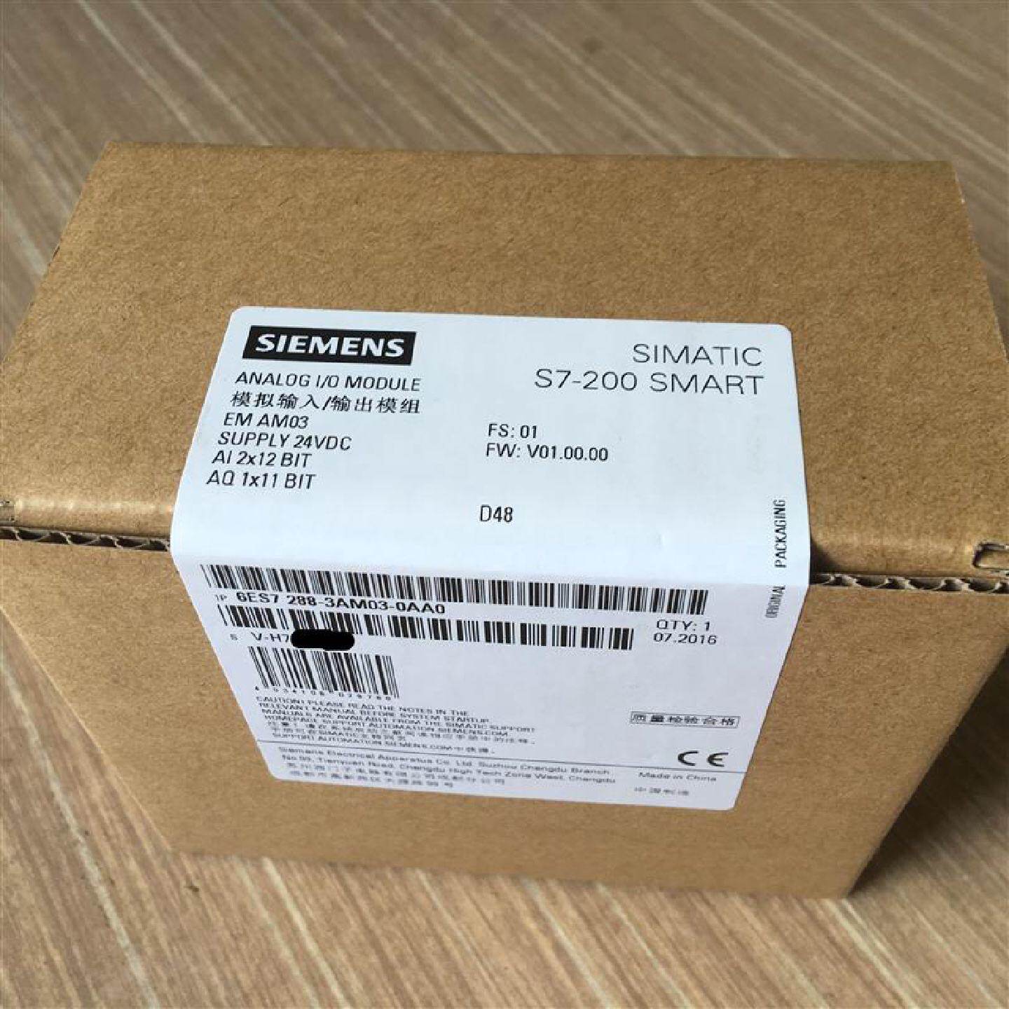 议价全新原装 6ES7288-3AM03-0AA0 西门子S7-200 SMART EM AM03