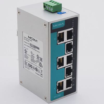 Moxa EDS208A  Rev. 2.0.0 EtherDevice Switch   unused