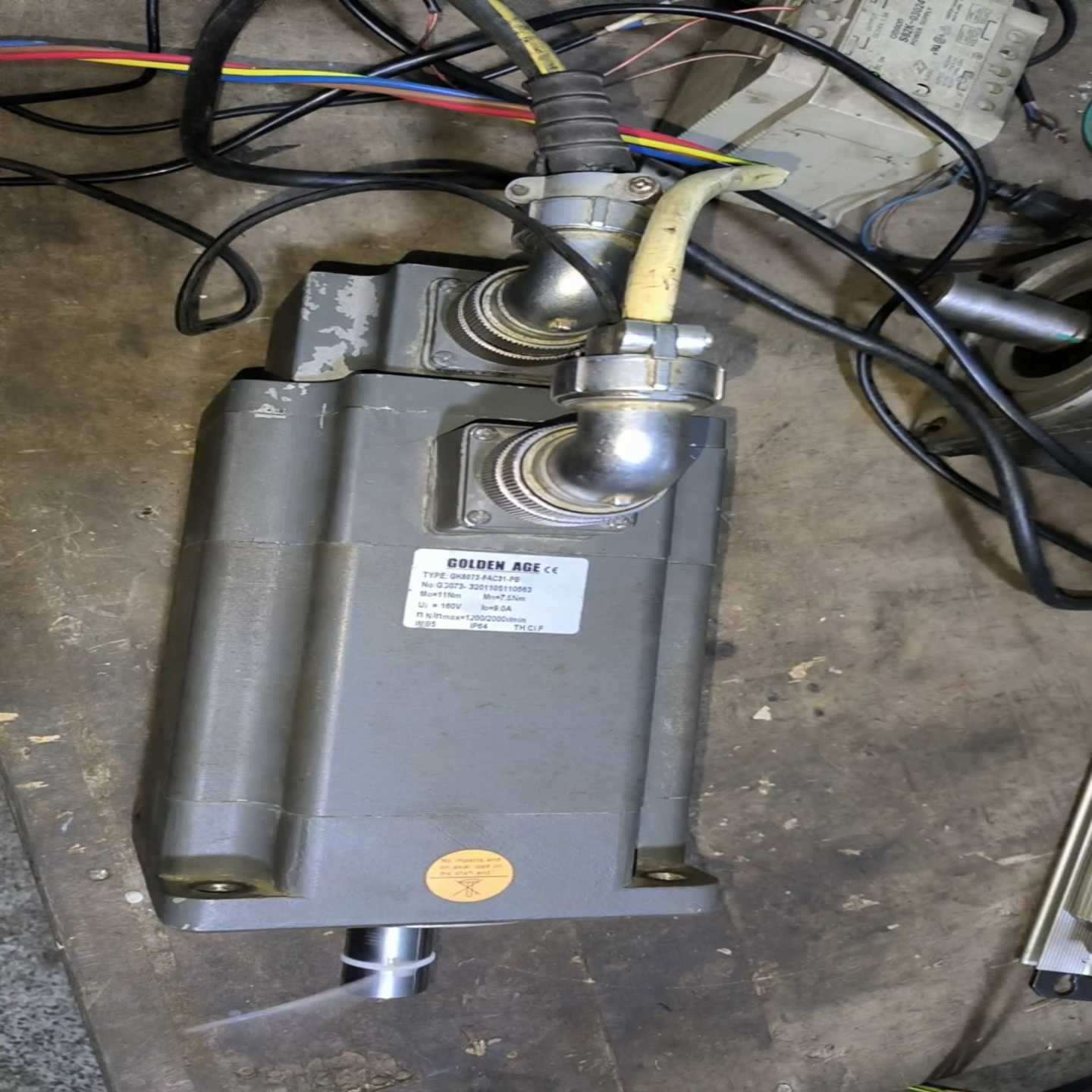 议价GK6073-6AC3A1-PB，登奇伺服电机，拆机件，功能正维修/现货