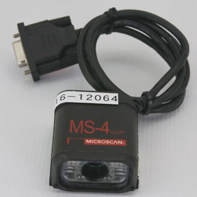 12064 MICROSCAN MS4 IMAGER FIXED BARCODE SCANNER FIS00040001