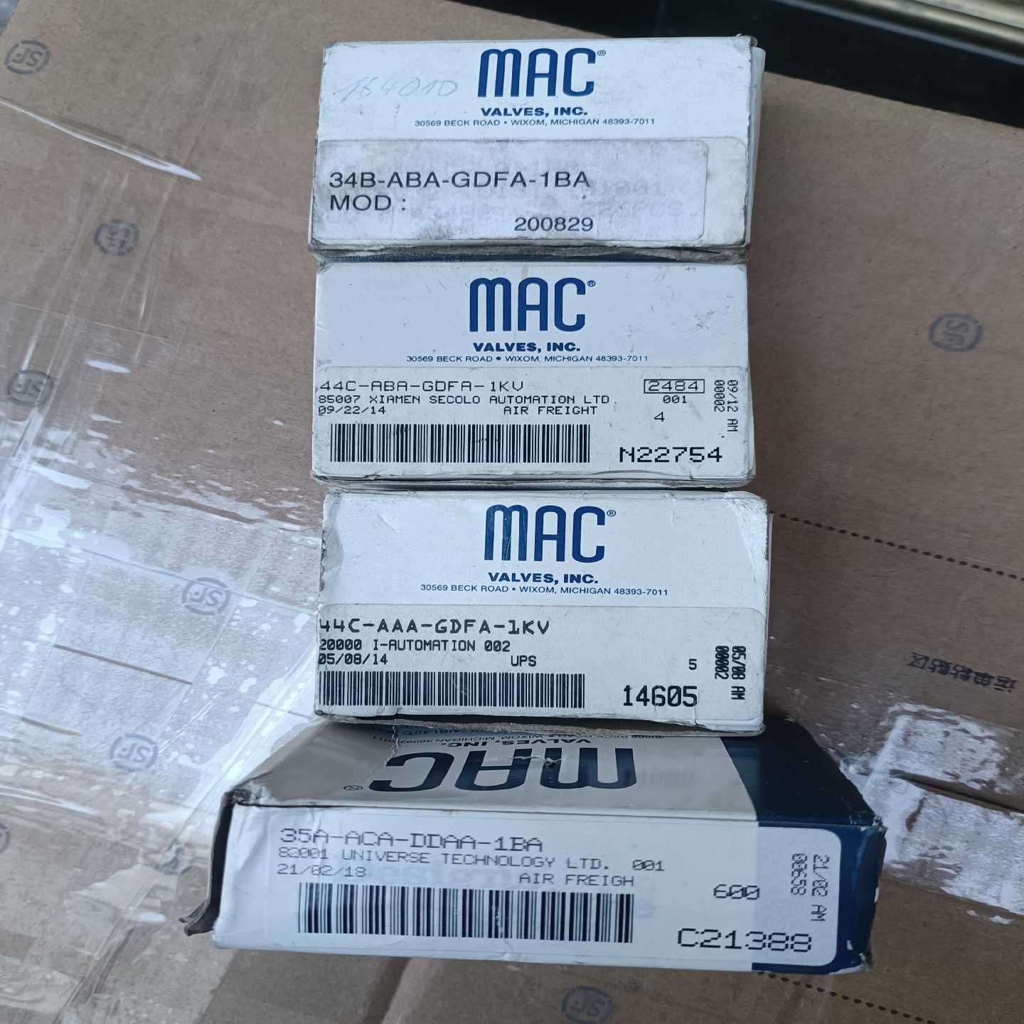 【请询价】全新MAC电磁阀35A-ACA-DDAA-1BA44C-A