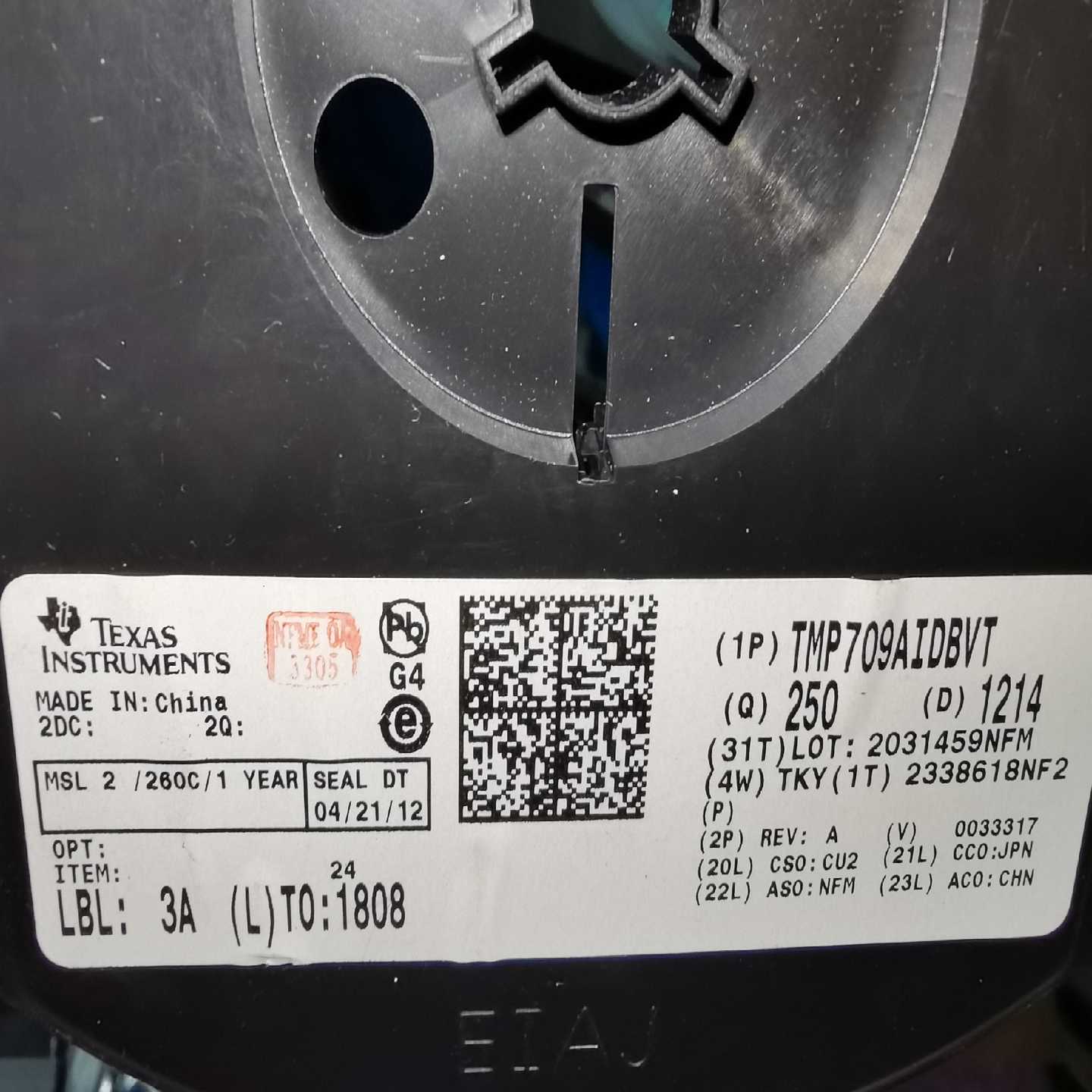 德州仪器 TI芯片  TMP709AIDBVT SOT-23~询价
