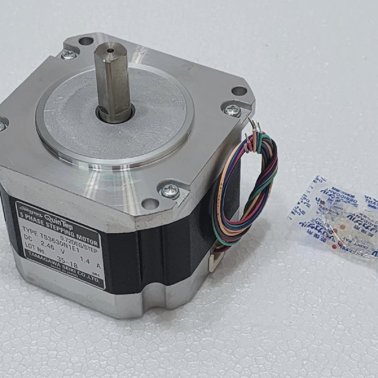 Motor Paso A Paso Tamagawa TS3630N1E1 QuinTep 5 Fases 0.72 G