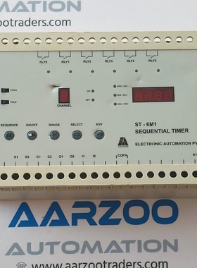 ELECTRONIC AUTOMATION PVT LTD ST6M1 Sequential Timer 0.10 SE