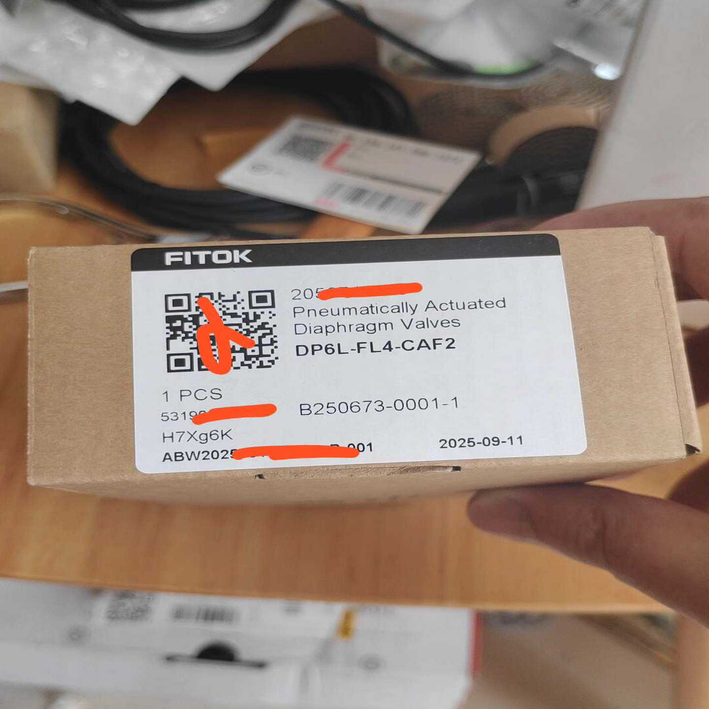 飞托克高压隔膜阀DP6L-FL4-CAF2