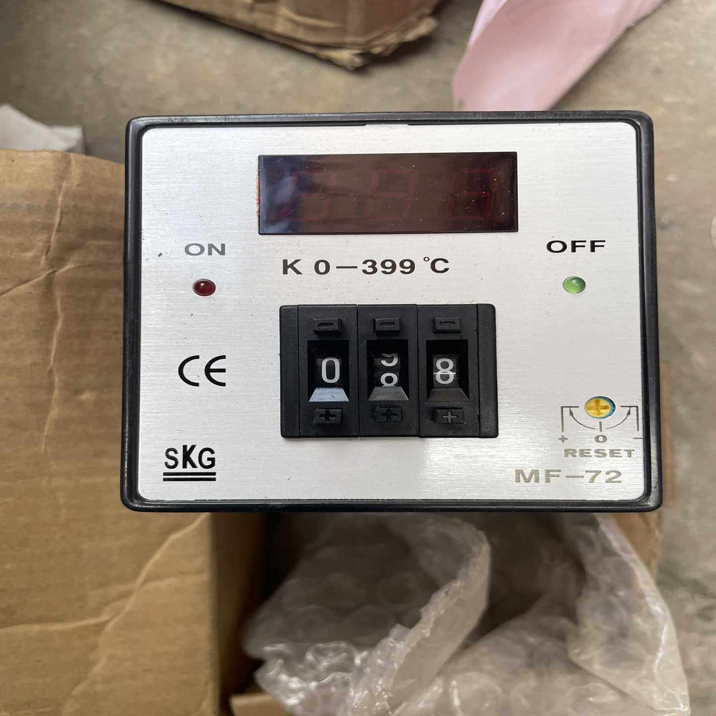 台湾SKG拨码数显温控仪MF-72供应MF72优~询价