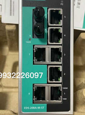 【议价】全新MOXAEDS208AMST工业交换机8口百兆