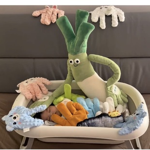 大葱婴儿安抚玩偶手掌拍打哄睡神器宝宝拍屁股葱姨哄娃礼物