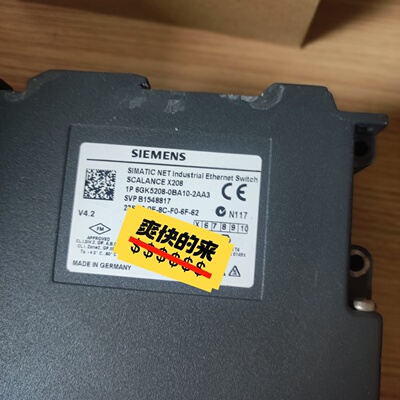 6GK52080BA102AA3西门子交换机实物现-议价