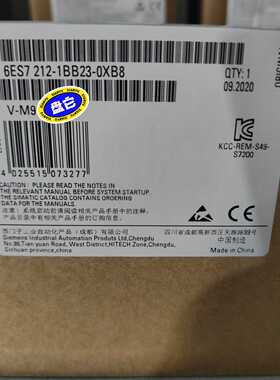 6ES7212-1BB23-0XB8未拆封产品质保一年询价