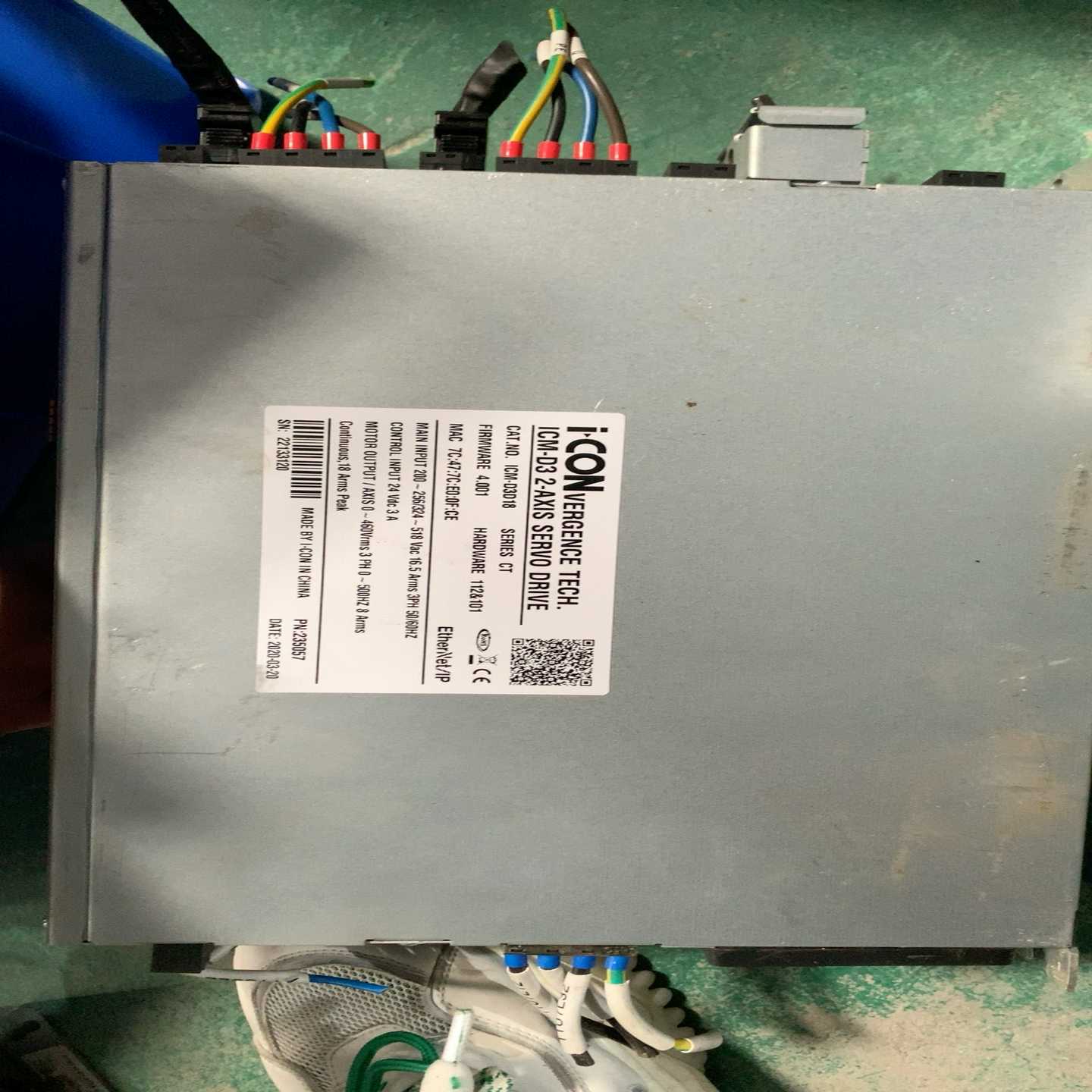 咨询-ICM-D3D18ICON英孚康伺服驱动器ICM-D3