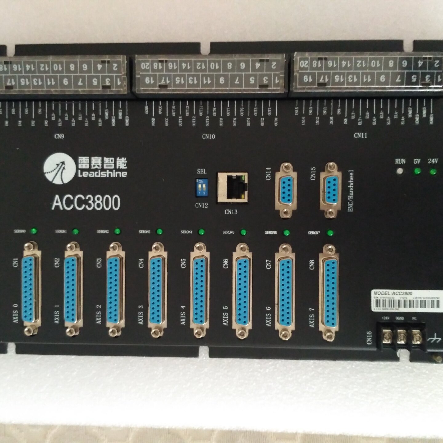 配件雷赛ACC3800八轴卡接线盒配线IO端子台DMC3800轴卡议价