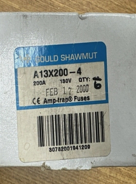 GouldShawmutAmp-TrapA13X200-4200A130VType4Fuseboxo