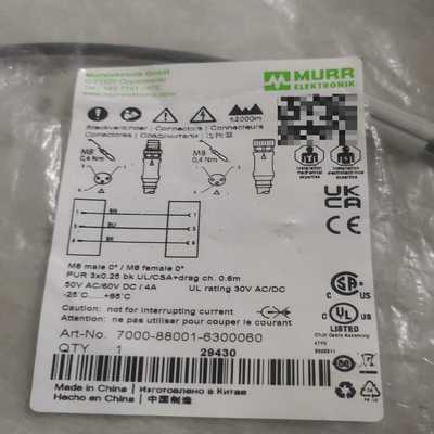 穆尔连接线7000-40561-6500060三芯转M8询价