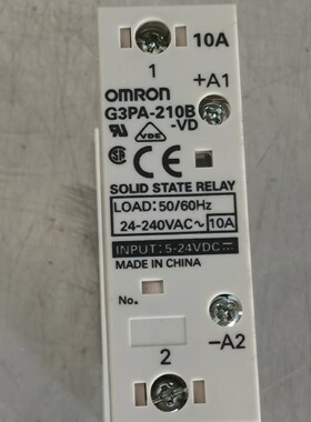 欧姆龙固态继电器G3PA210BVD议价