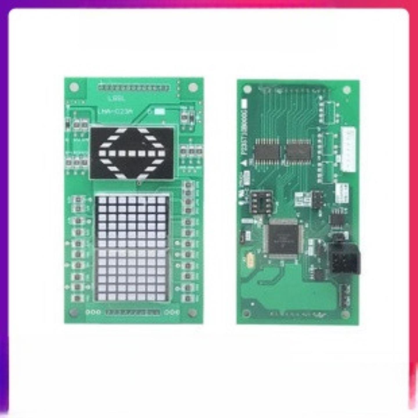 隆兴上海三菱电梯轿厢显示板p235710 B000G02 G12 Lc130A100*