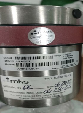 【请询价】MKS真空计D24B12TCECB0测量范围1333 k