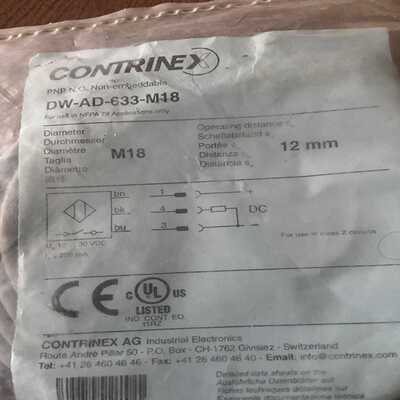 科瑞contrinex接近传感器感应器DW-AD询价