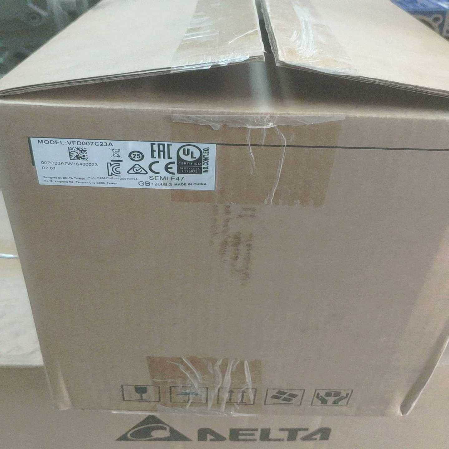 【议价】台达变频器VFD007C23A，三相220V0.75K，适用