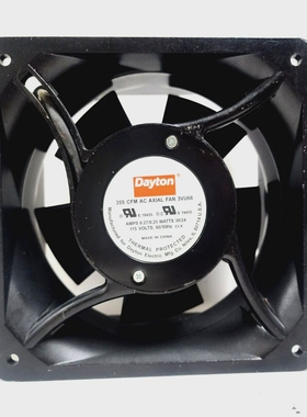 DAYTONACAXIAL风扇355CFM#3VU660.27/0.25AMPS30/24瓦1